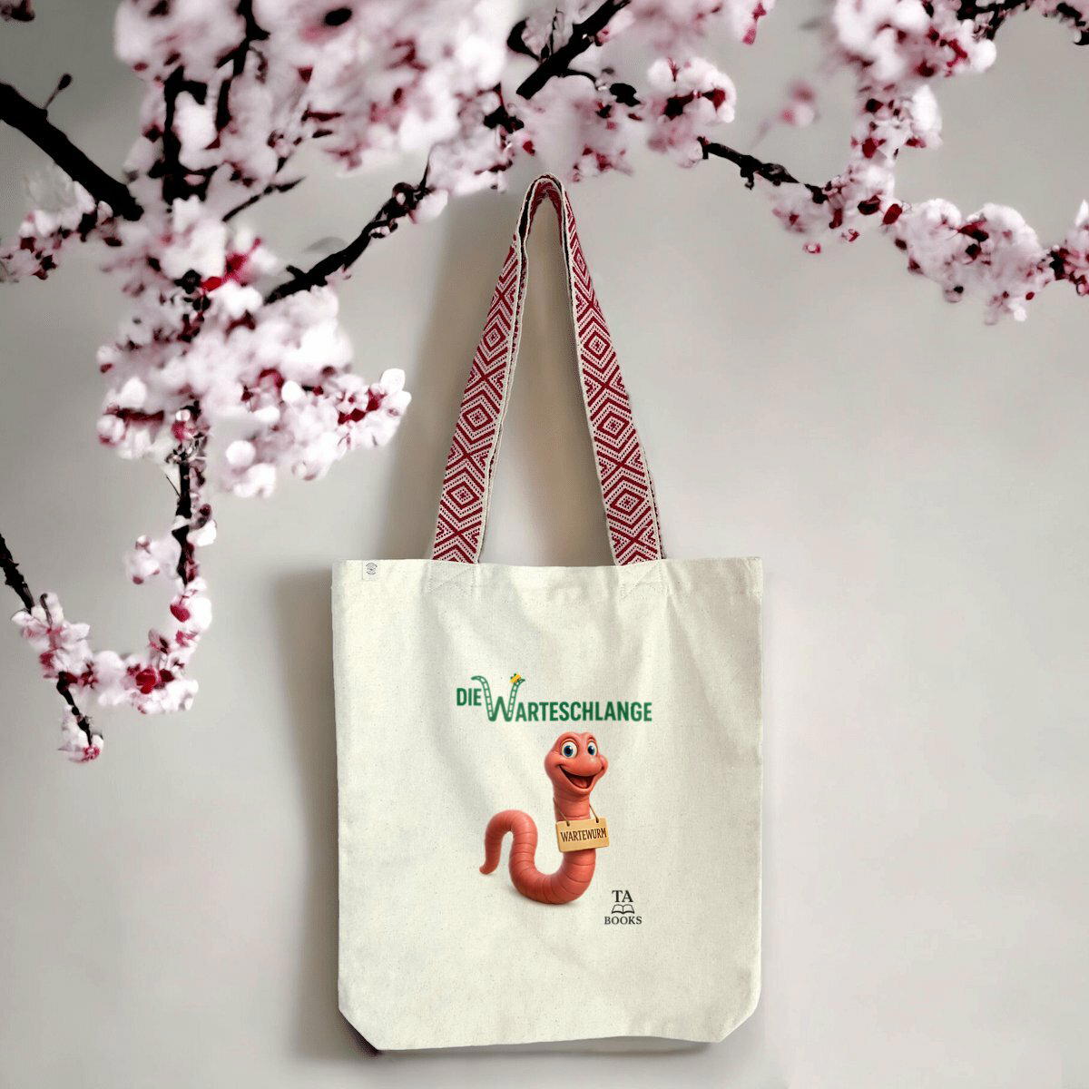 Wartewurm Tasche