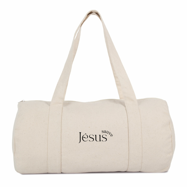 Sac polochon chrétien épais - Jésus sauve