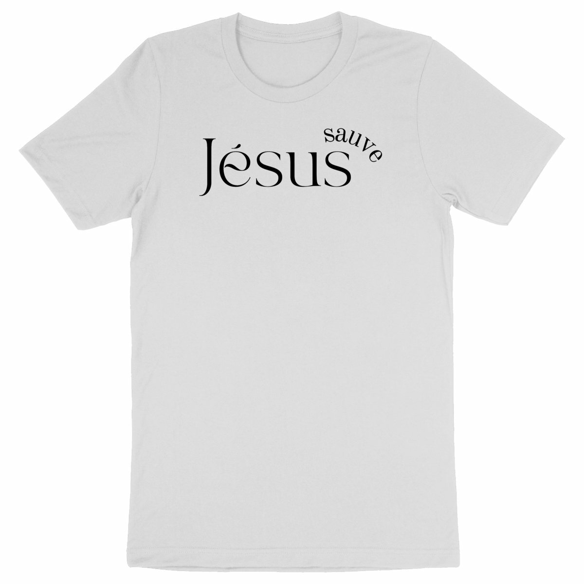 T-shirt chrétien épais - Jésus sauve - Image