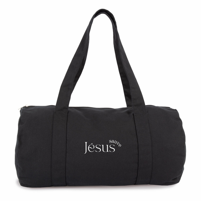 Sac polochon chrétien épais - Jésus sauve