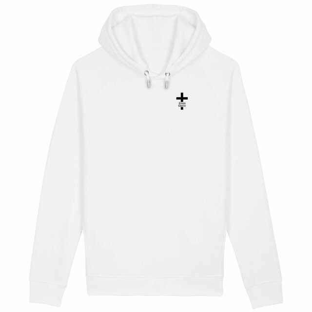 Sweat chrétien droit - Croix Jésus sauve - Image