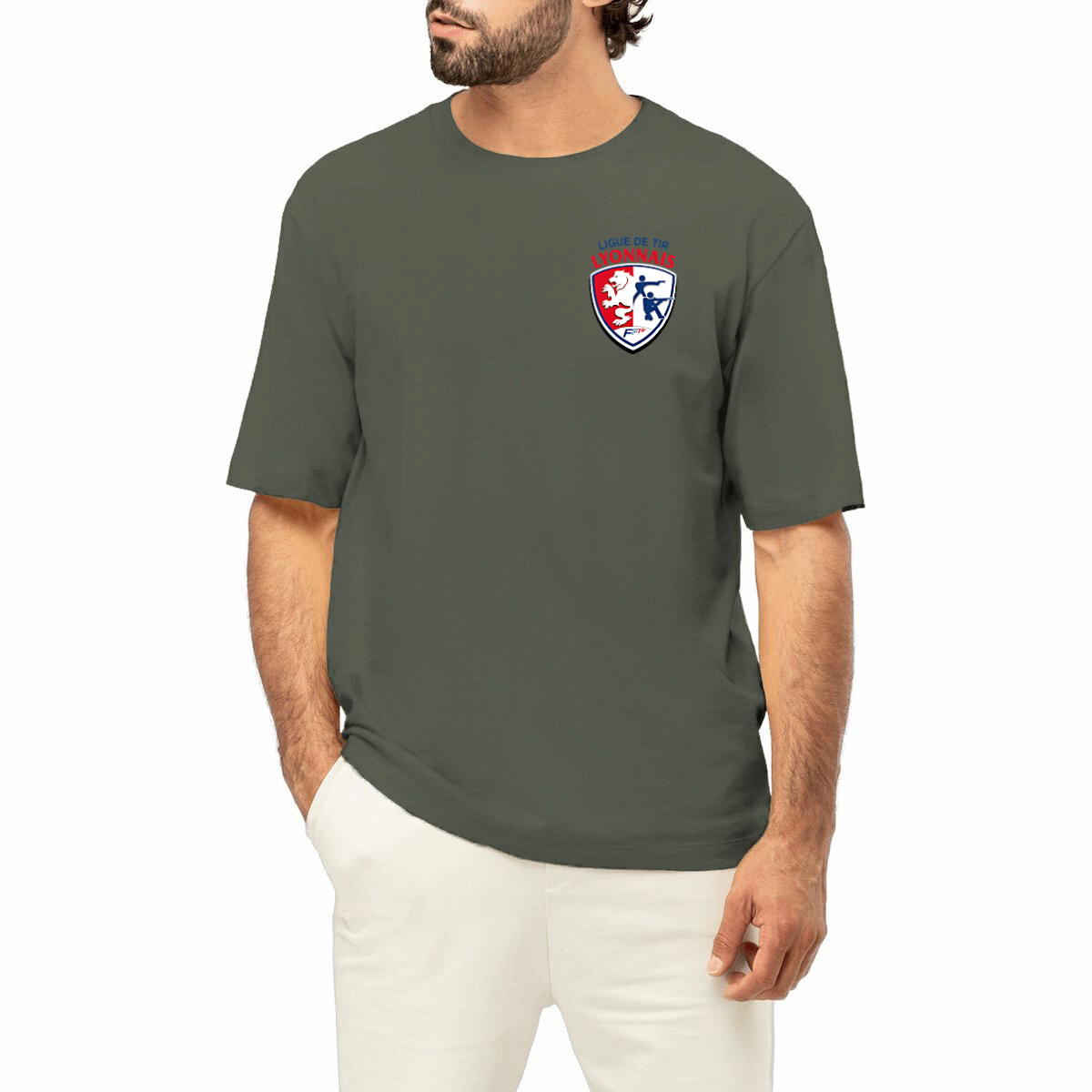 Image front 👕 T-shirt Unisexe Oversized - Style et Confort Décontracté