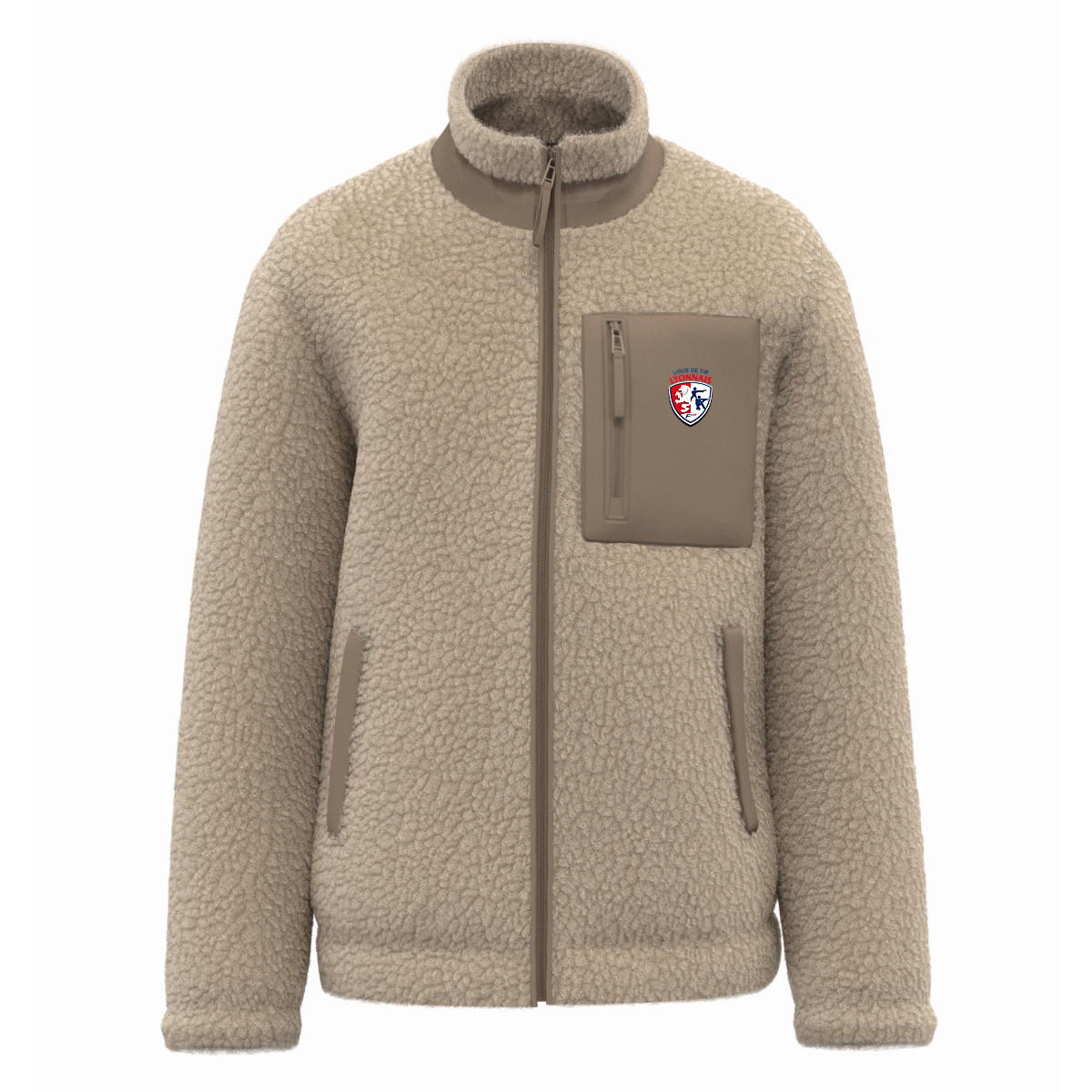 Image back  veste Sherpa officielle Ligue ! 🎯❄️