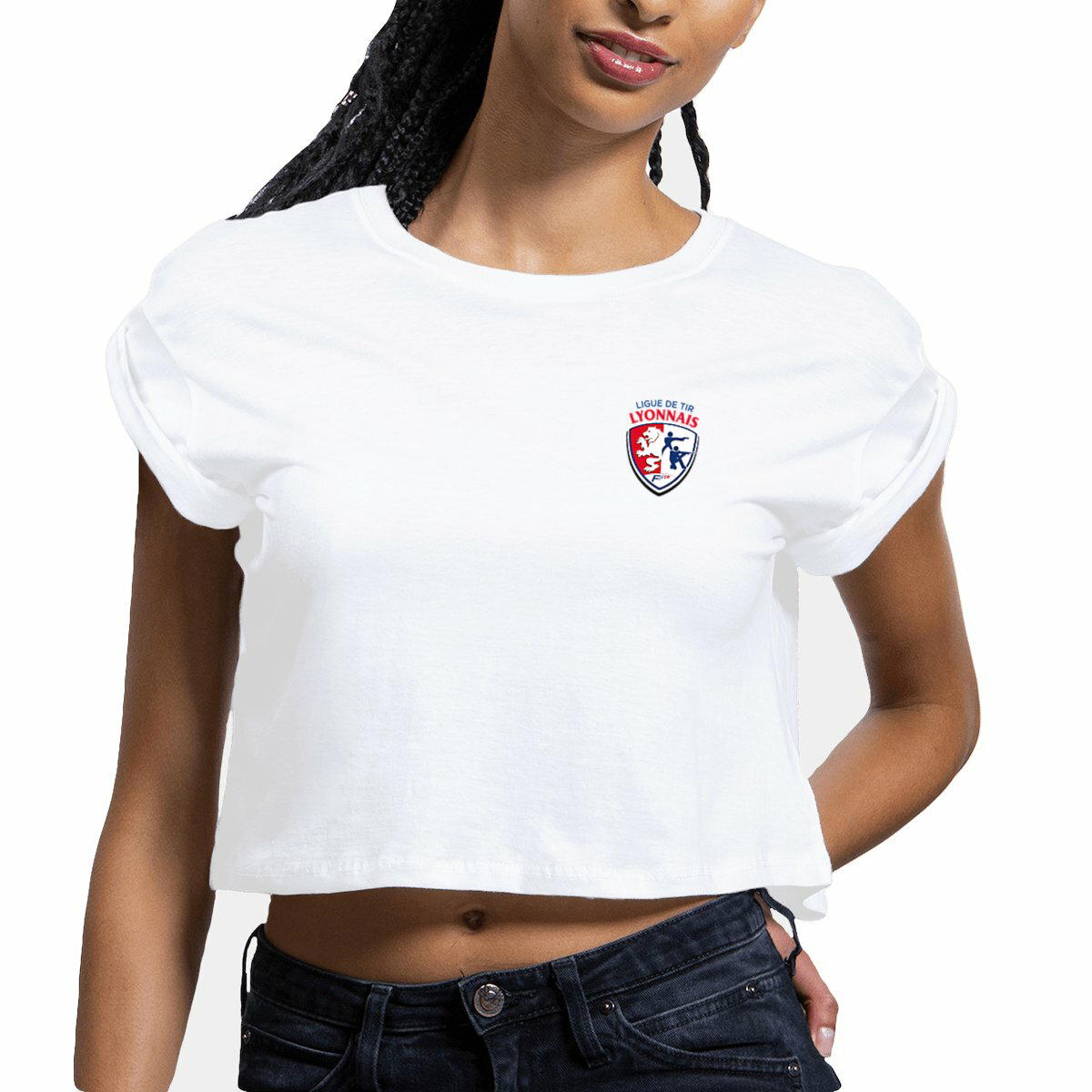 Image front 👚 Crop Top Femme - Style Moderne