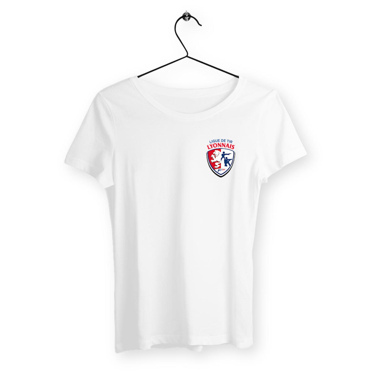 Image back 👚 T-shirt Classique Femme - Coupe Ajustée Ligue