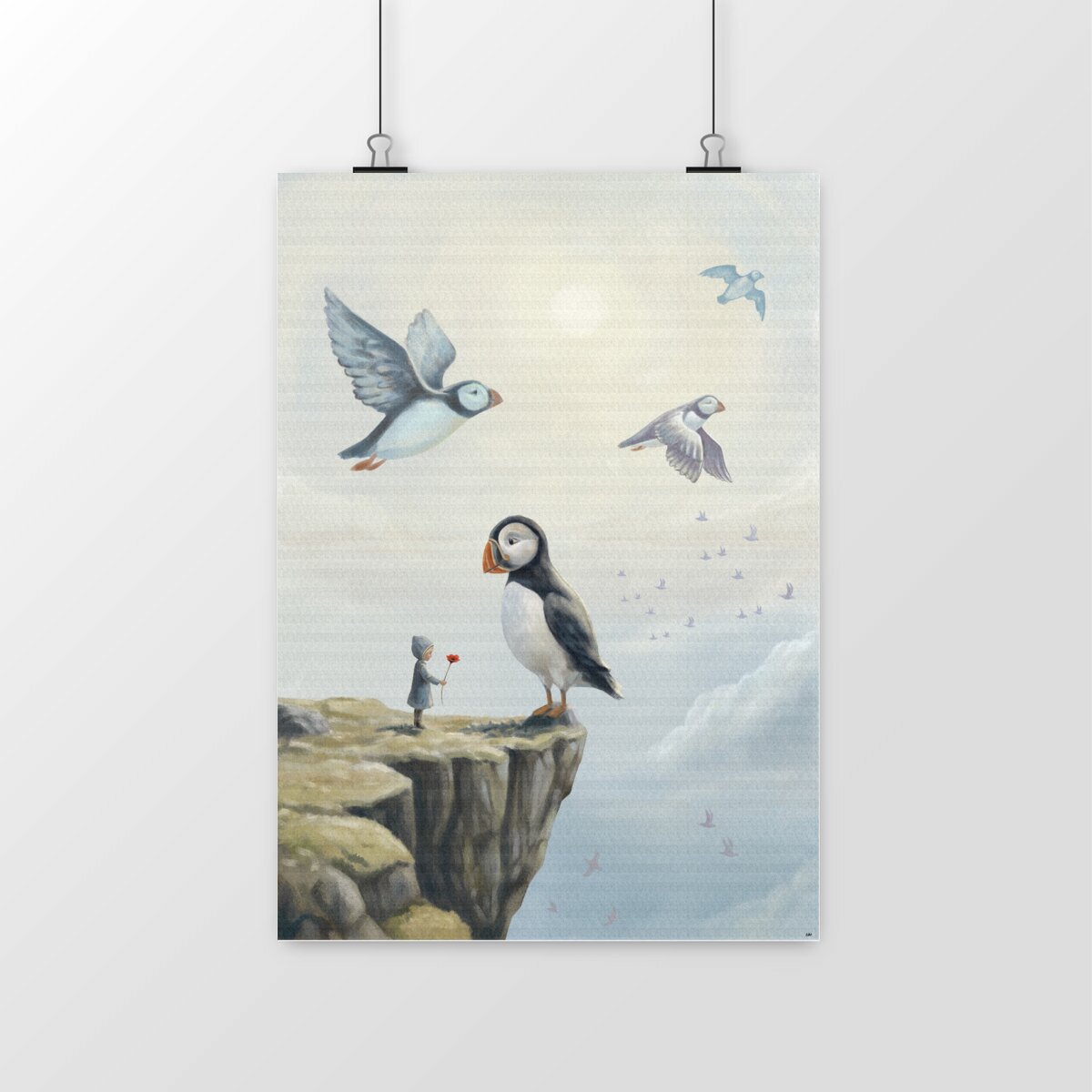 Série 'L'Hiver de Plume"