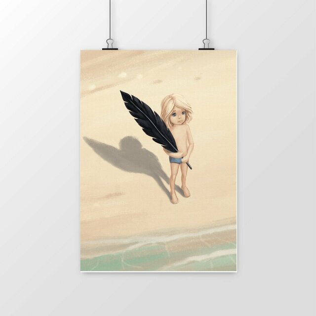 Plume - Affiche A3