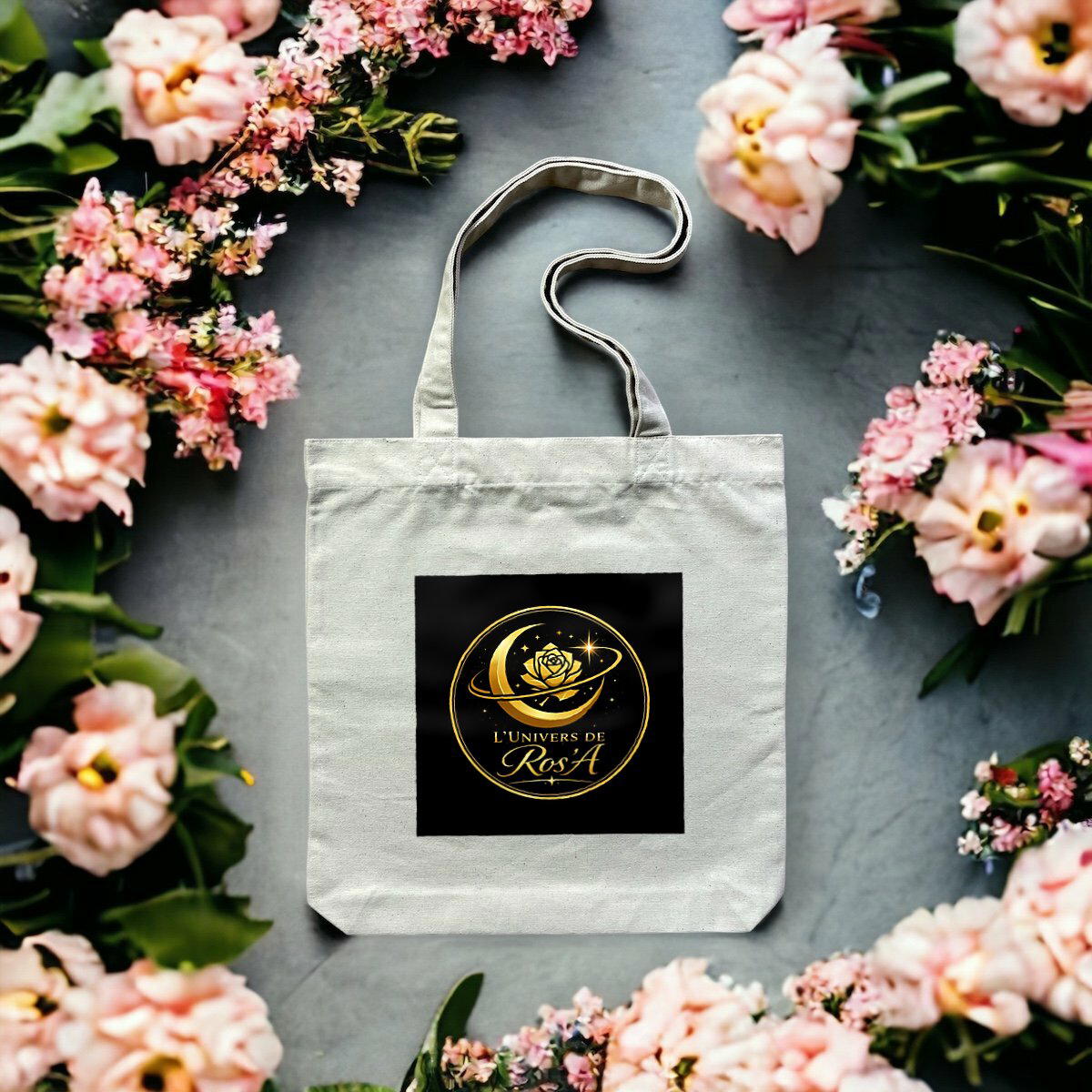 BOUTIQUE – Ros’A officielle ”. tote bag