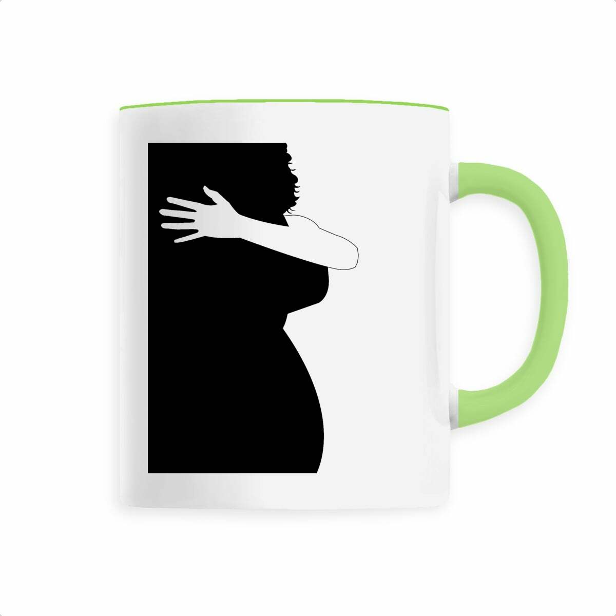 Image back Mug céramique "Silhouette Tango"