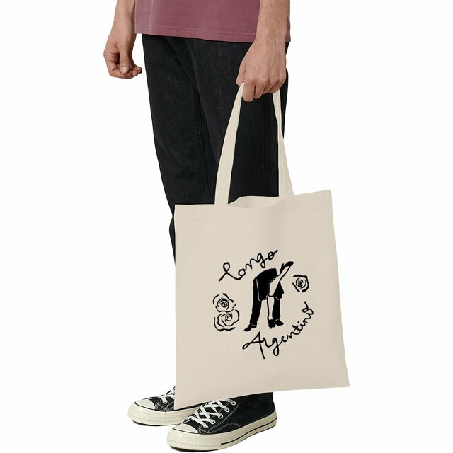 Image front Tote-bag léger Tango Argentino noir et blanc