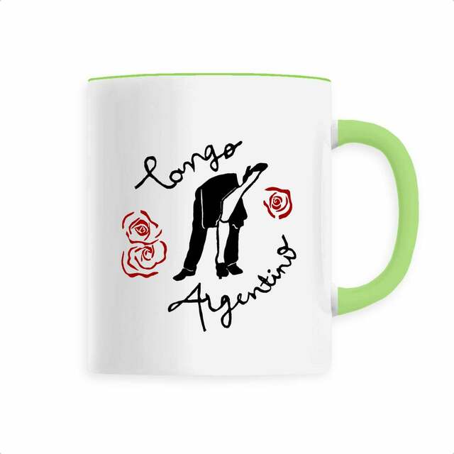 Image back Mug céramique Tango Argentino couleur