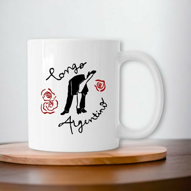 Image front Mug céramique Tango Argentino couleur