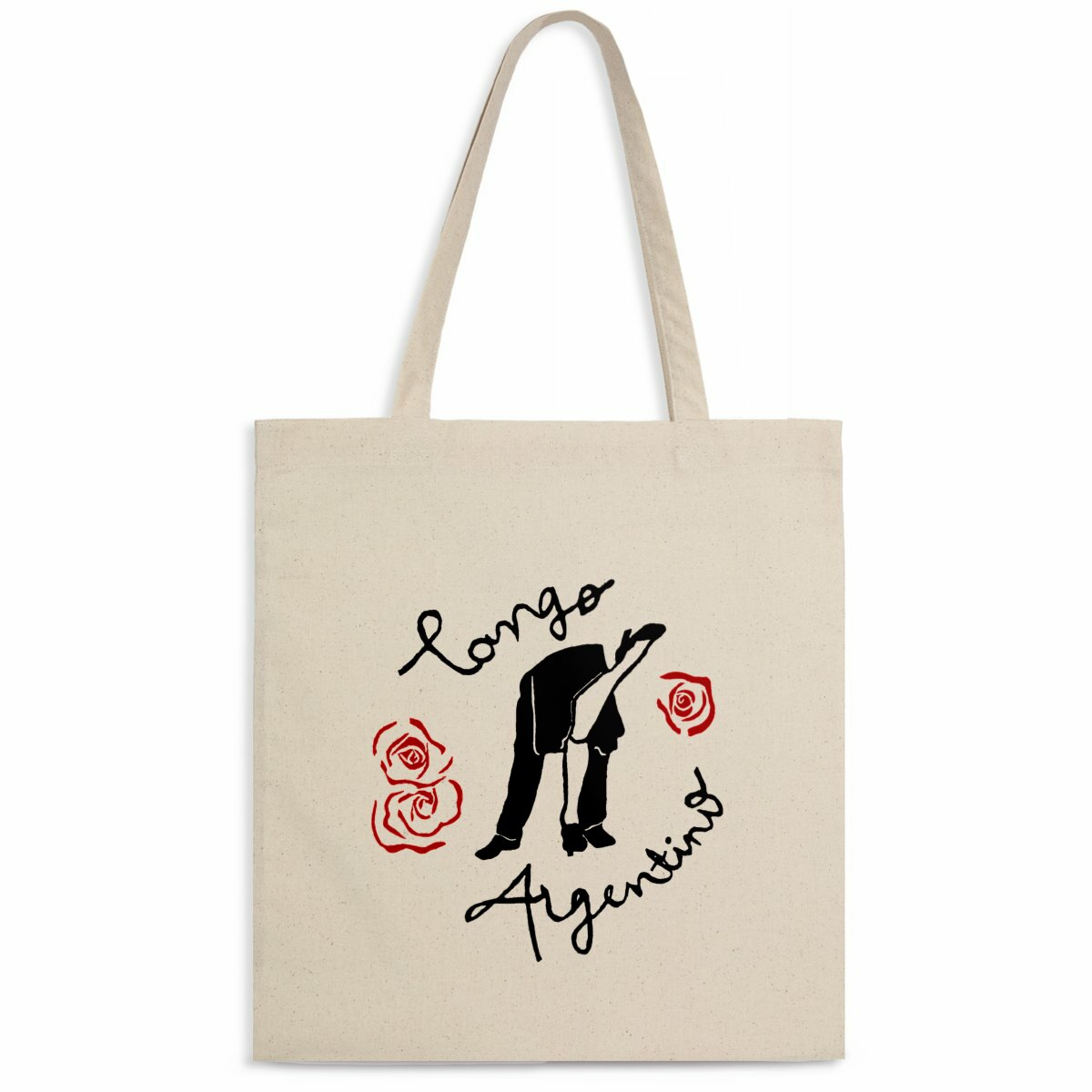 Image back Tote-bag léger Tango Argentino couleur
