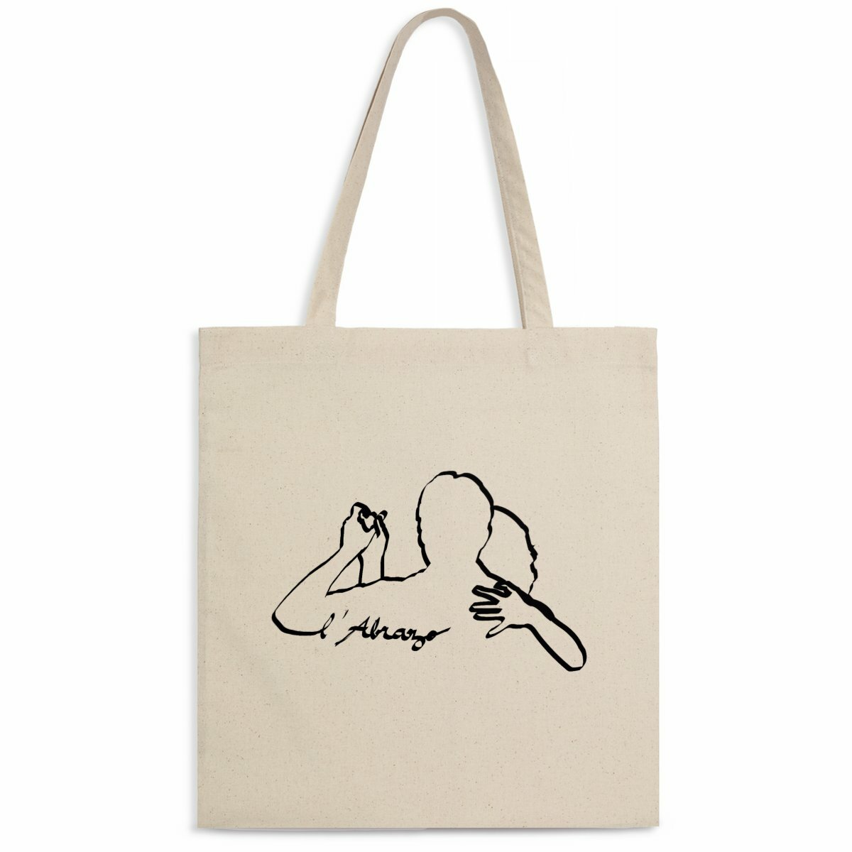 Image back Totebag léger "L'Abrazo"