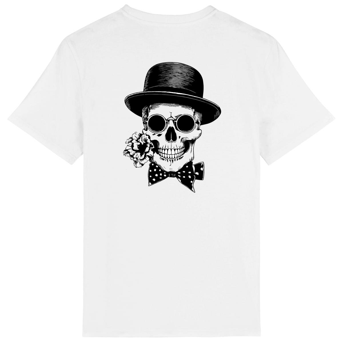 T-shirt motif crâne Alex, l’anarchiste (DOS) - Image