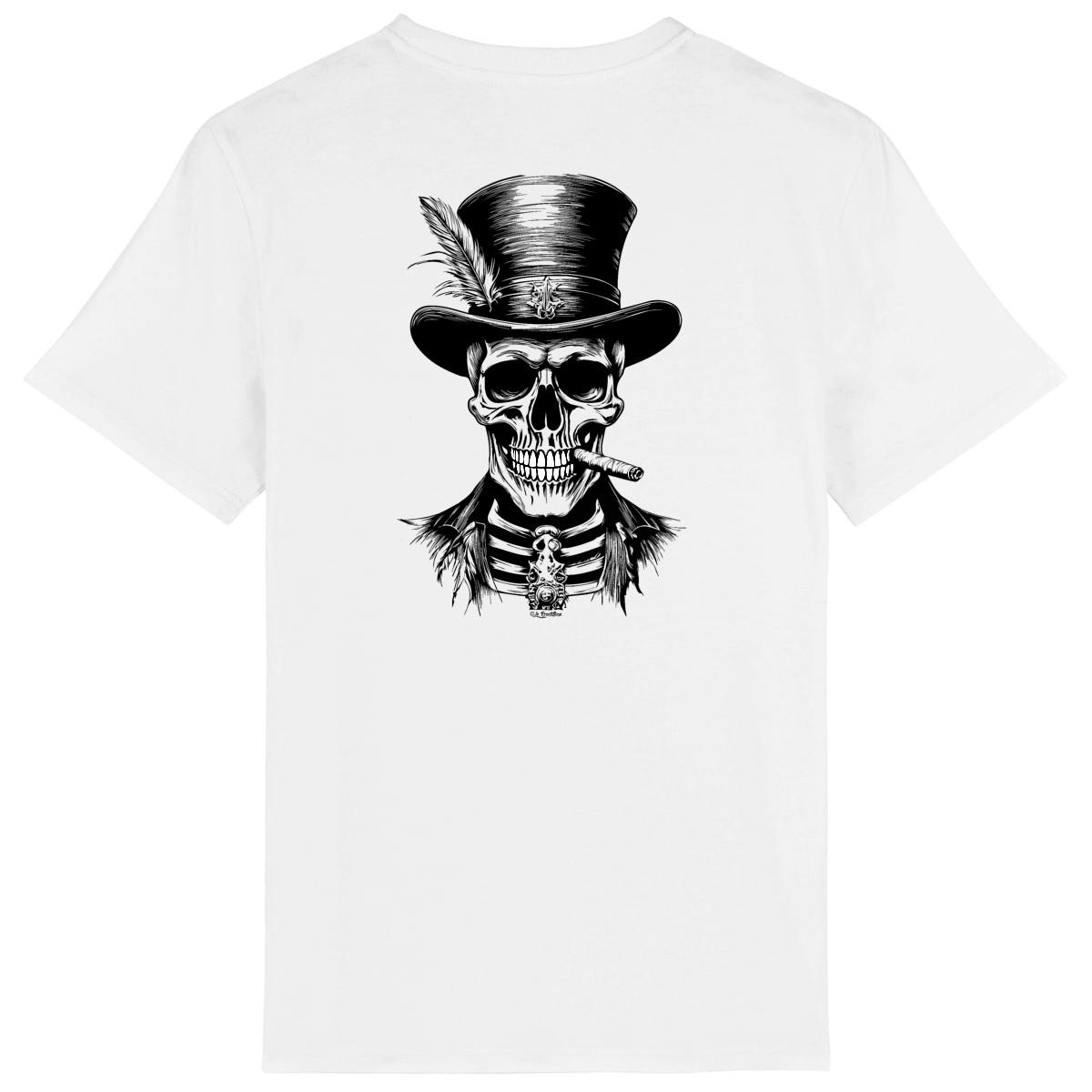 T-shirt motif crâne Spencer, le gentleman (DOS) - Image