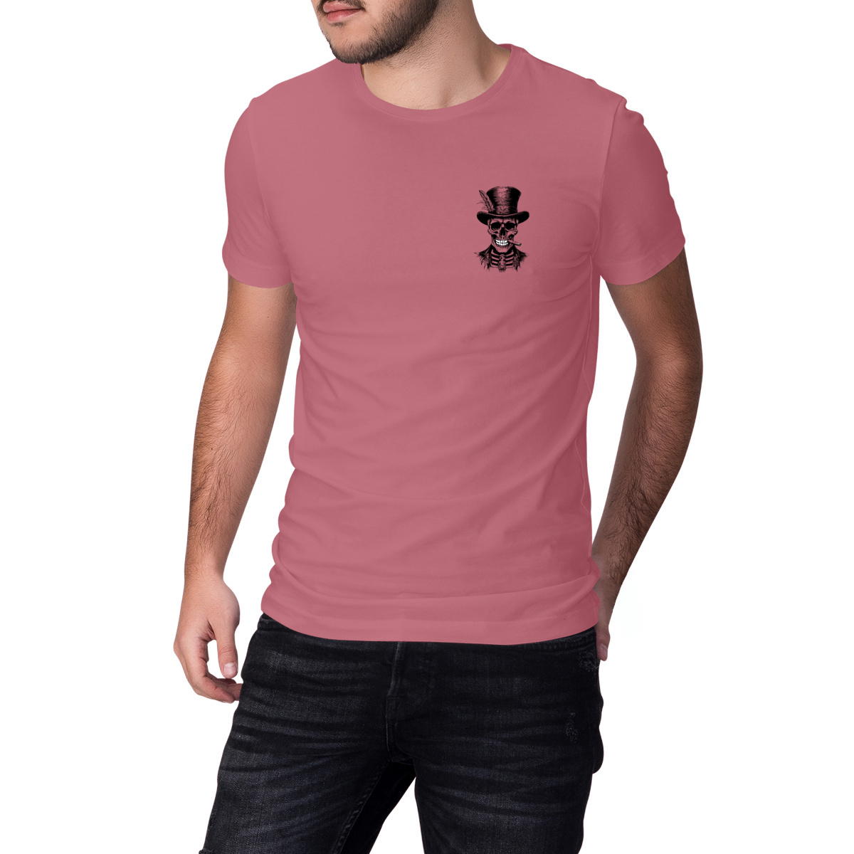T-shirt skull original Spencer, le gentleman (FACE & DOS)