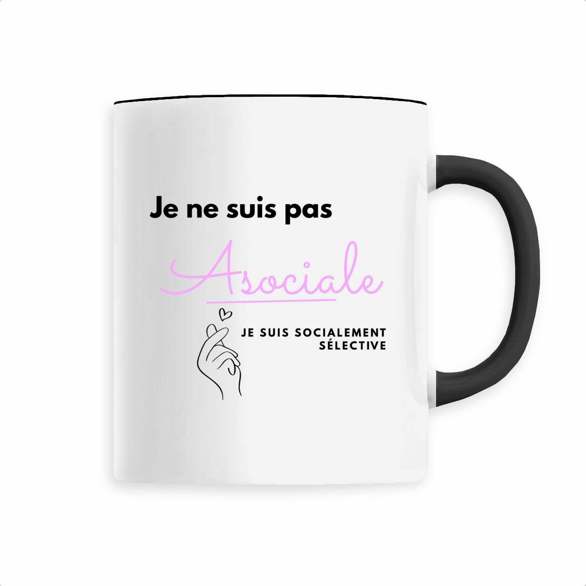 Mug - Asociale - Image
