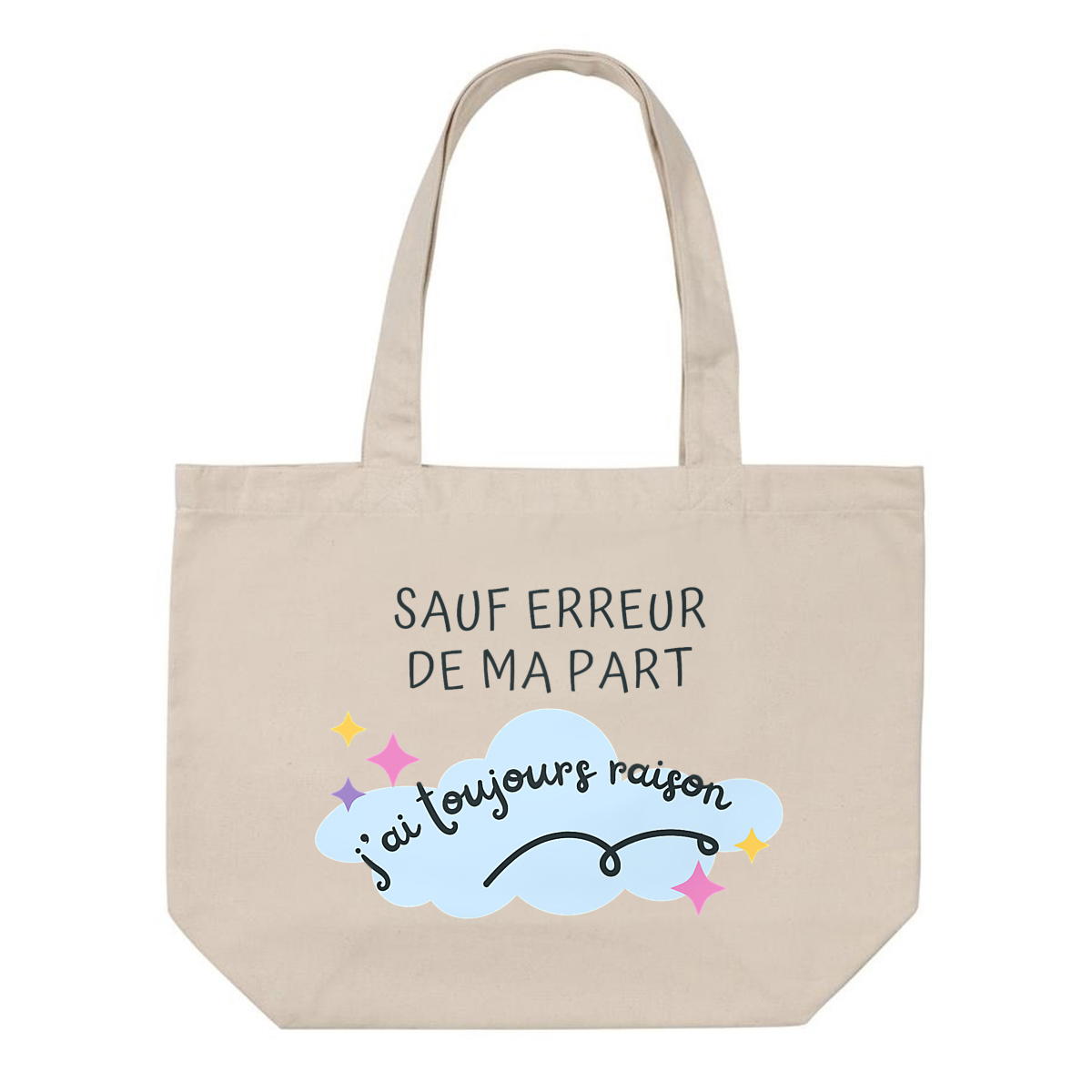Shopping bag - Sauf erreur