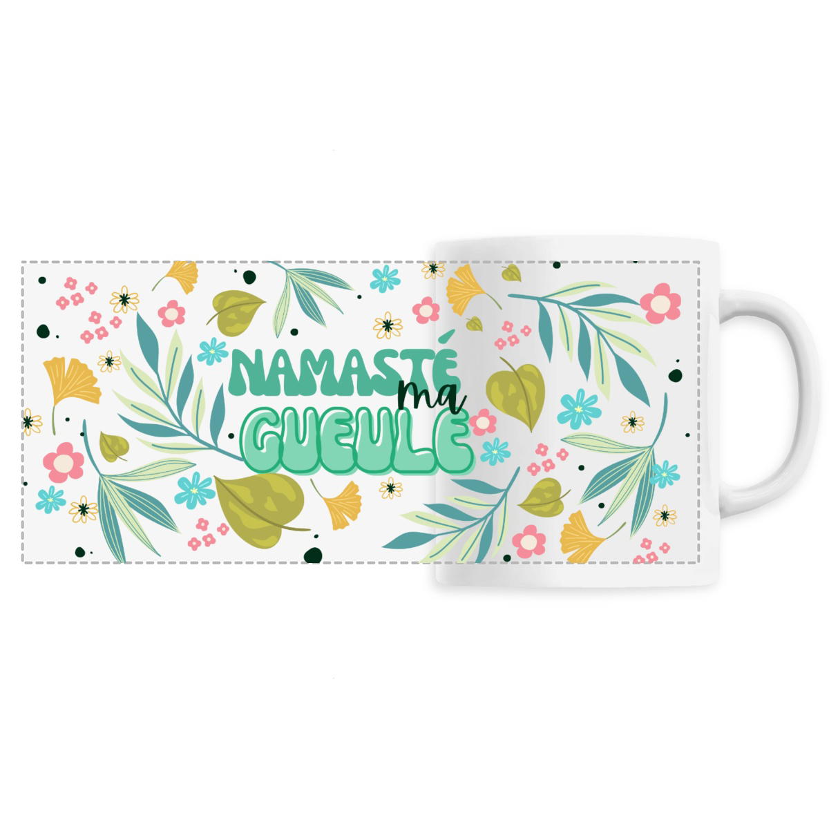 Mug Namasté plantes