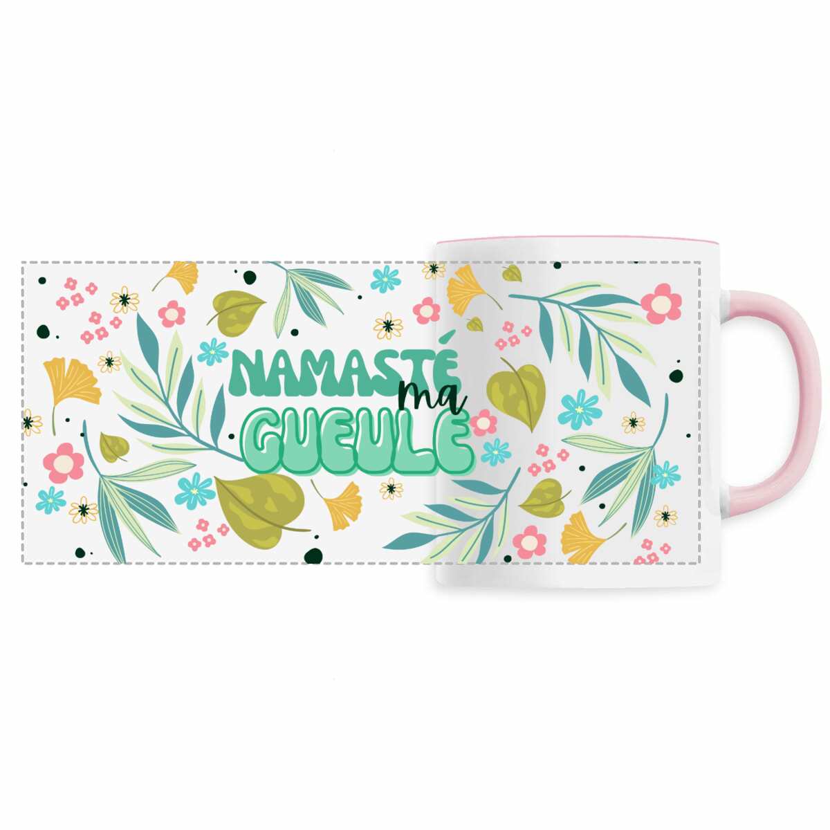Mug Namasté plantes - Image