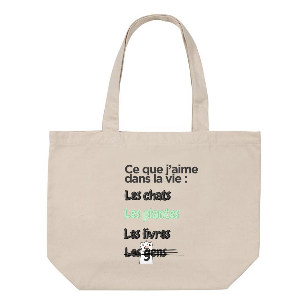 Shopping Bag - Ce que j'aime dans la vie