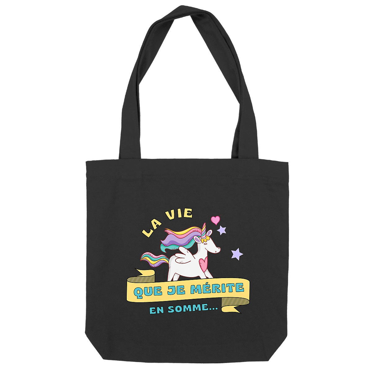 Tote Bag - La vie que je mérite - Image