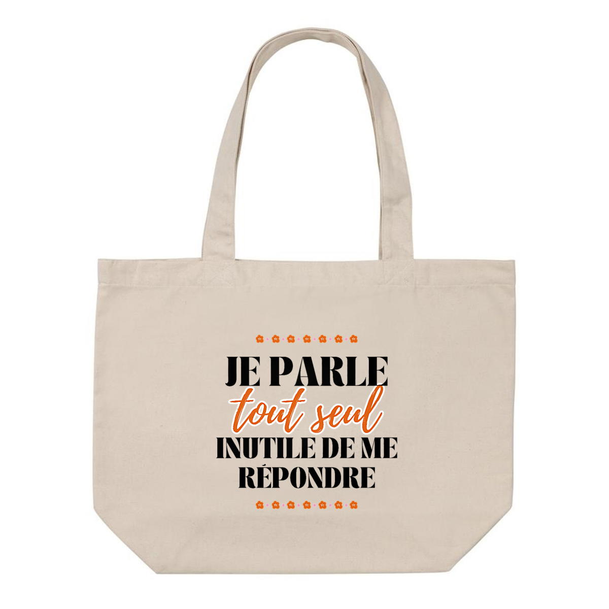 Shopping bag - Je parle tout seul