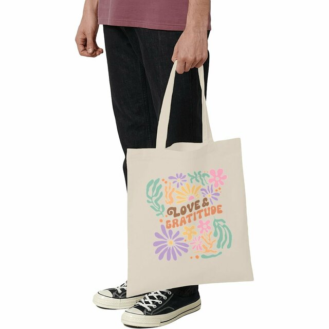 Image front Totebag " Love & Gratitude "