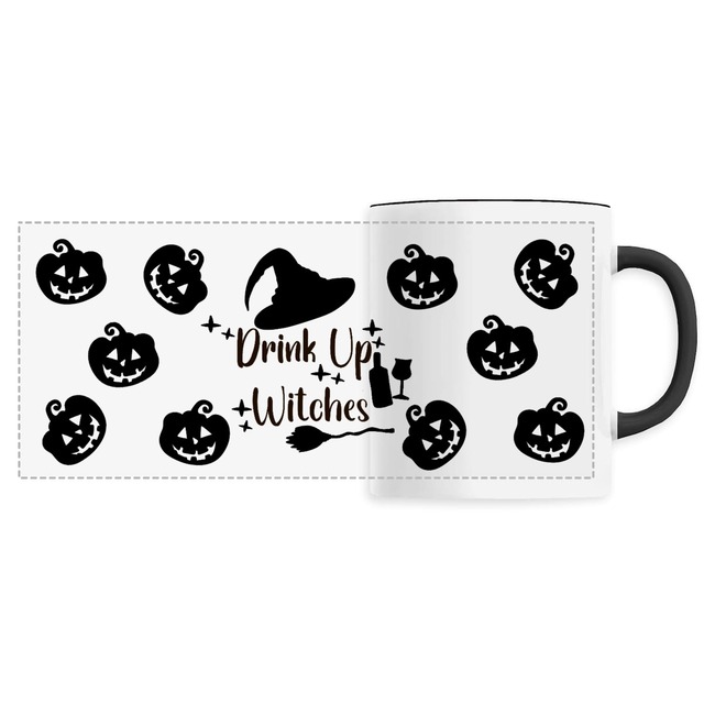 Image back mug witches