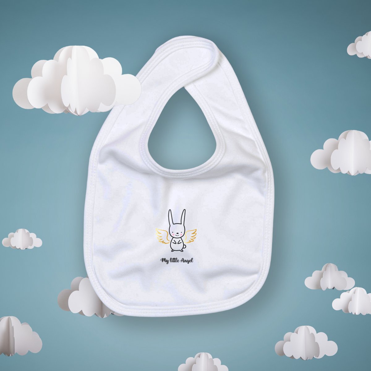Image front Bavoir baby my little angel