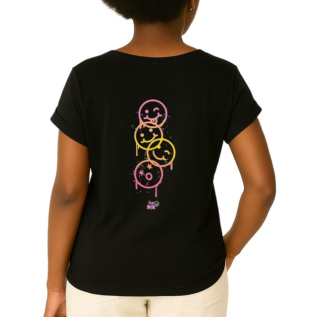 Image front T-shirt "fun babe"