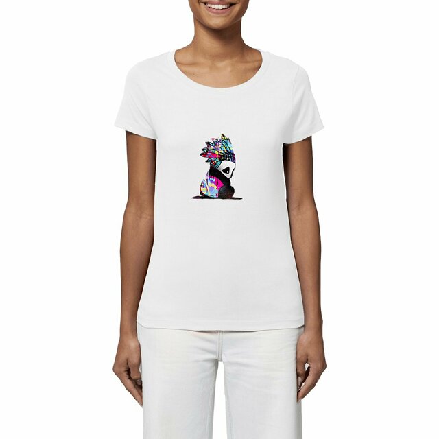 Image front T-shirt "Panda Street Art " 🐼🎨