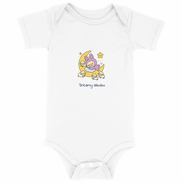 Image back Body bébé "dreamy Labubu"