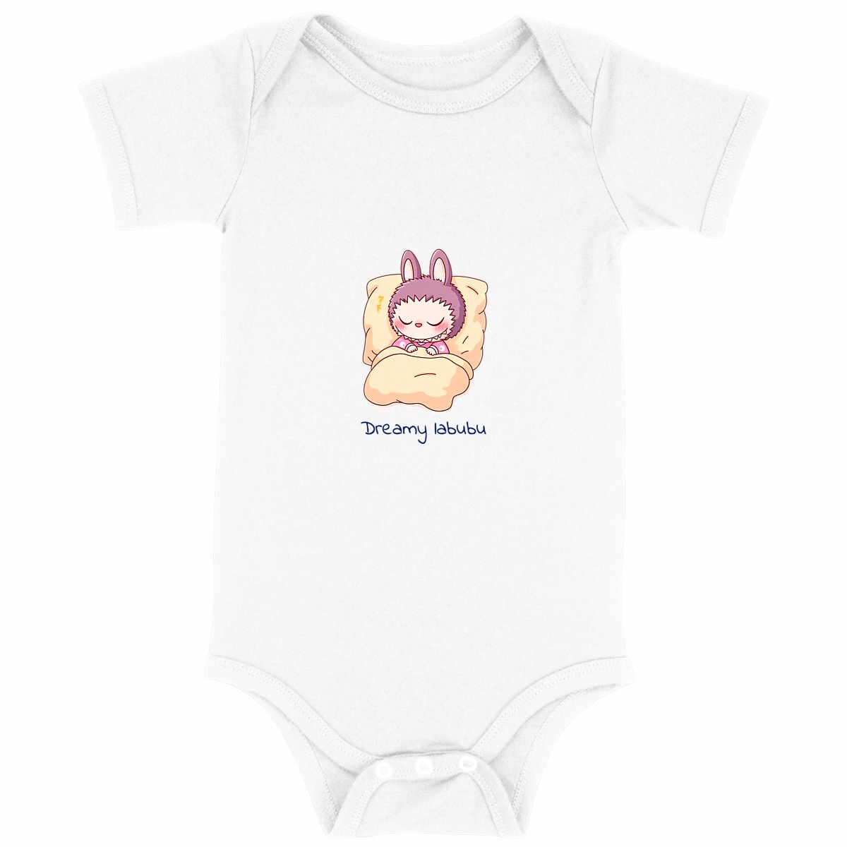Image back Body bébé "dreamy labubu" 