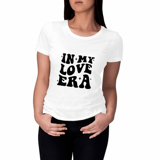 Image front T-shirt "In my love era"