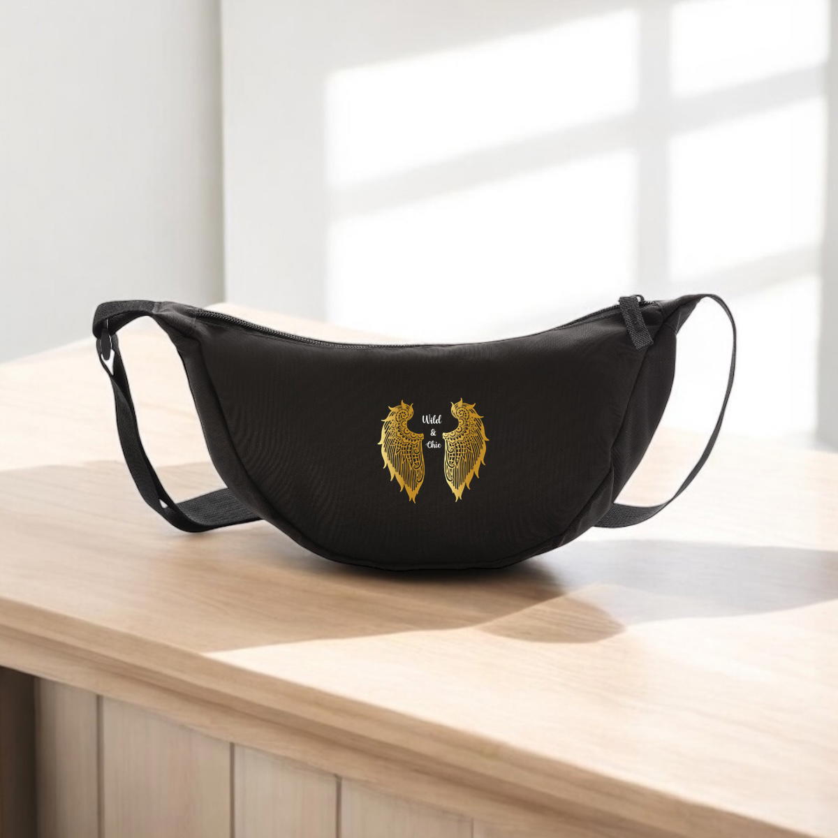 Image front sac banane wild and chic