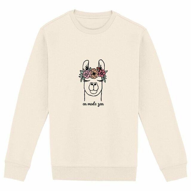 Image front Sweat épais Lama 🌱🦙
