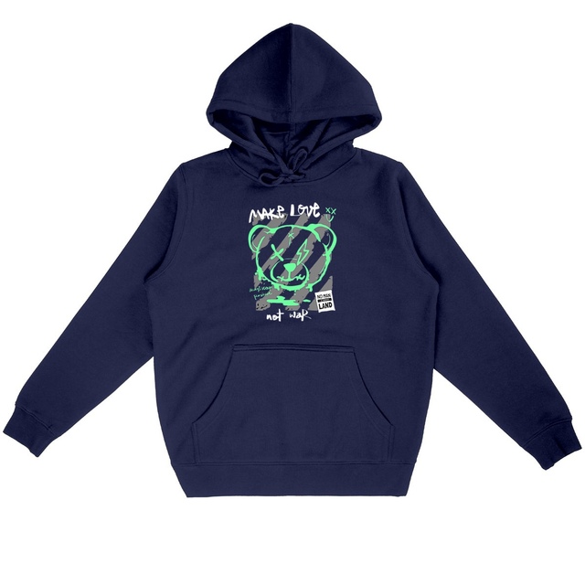 Image front Sweat "make love not war"