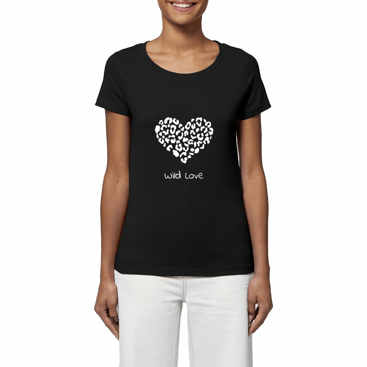 Image front T-shirt "Wild love" 