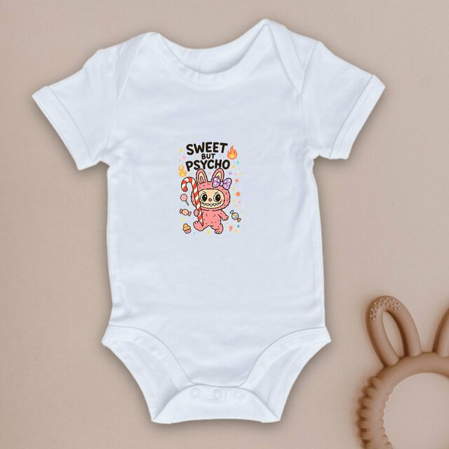 Image front body bébé "labubu psycho"
