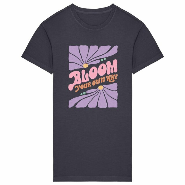 Image back Robe T-shirt "Bloom Your Own Way" 🌸