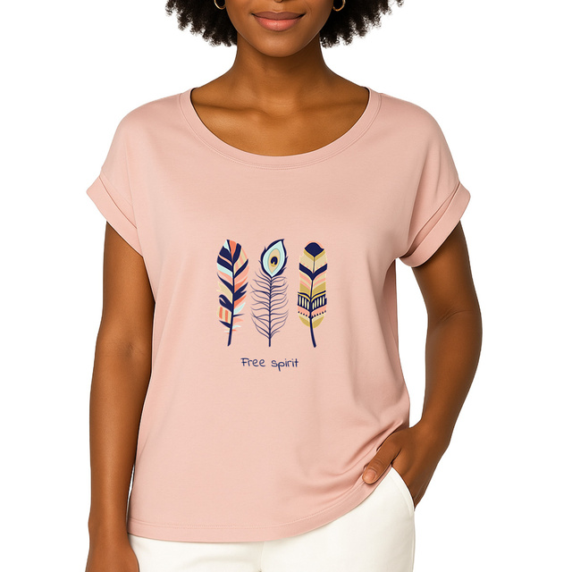 Image front T-shirt "Free Spirit"✨