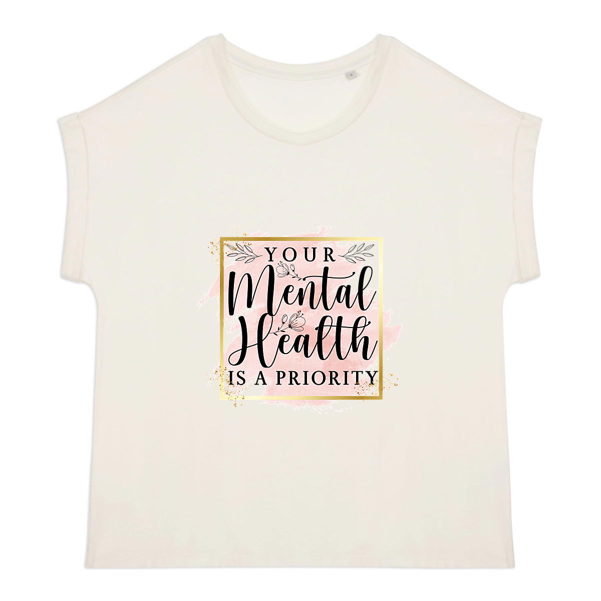 Image back T-shirt "mental health"