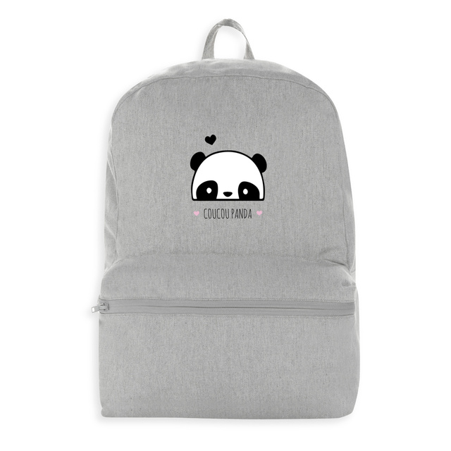 Image front Sac à dos "coucou panda"