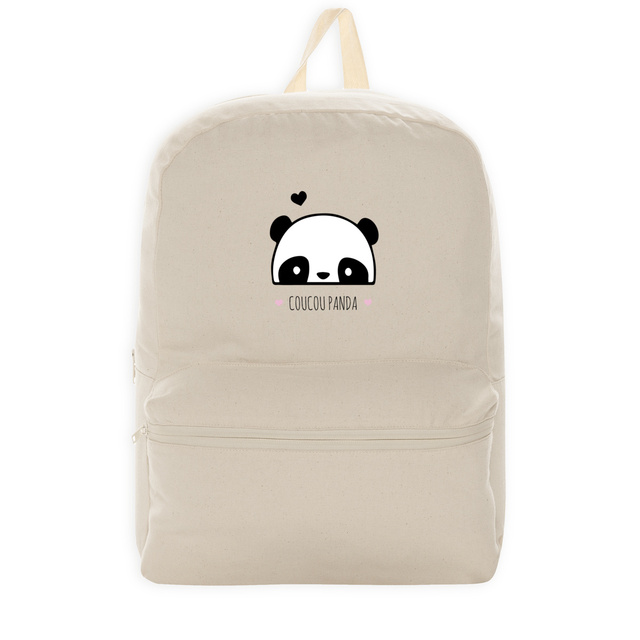 Image back Sac à dos "coucou panda"