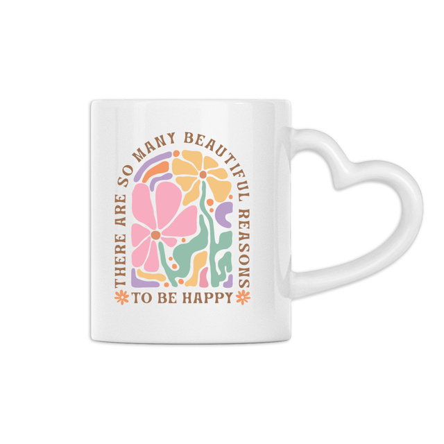 Image back Mug "Be happy" 