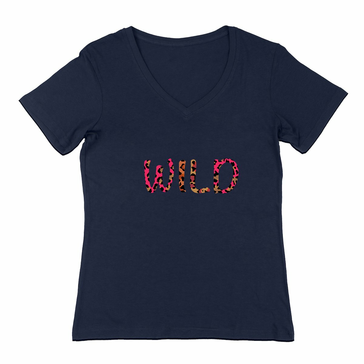 Image front T shirt "Wild"  col V 