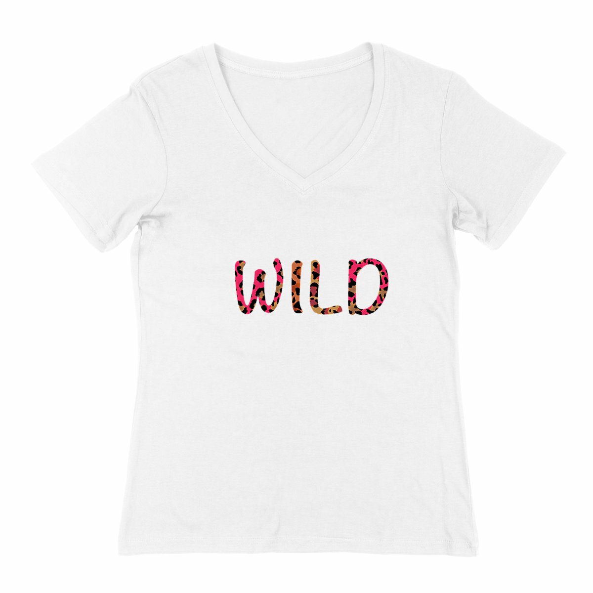 Image back T shirt "Wild"  col V 