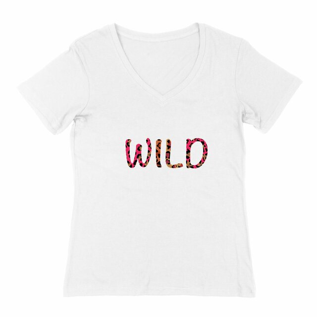 Image back T shirt "Wild"  col V 